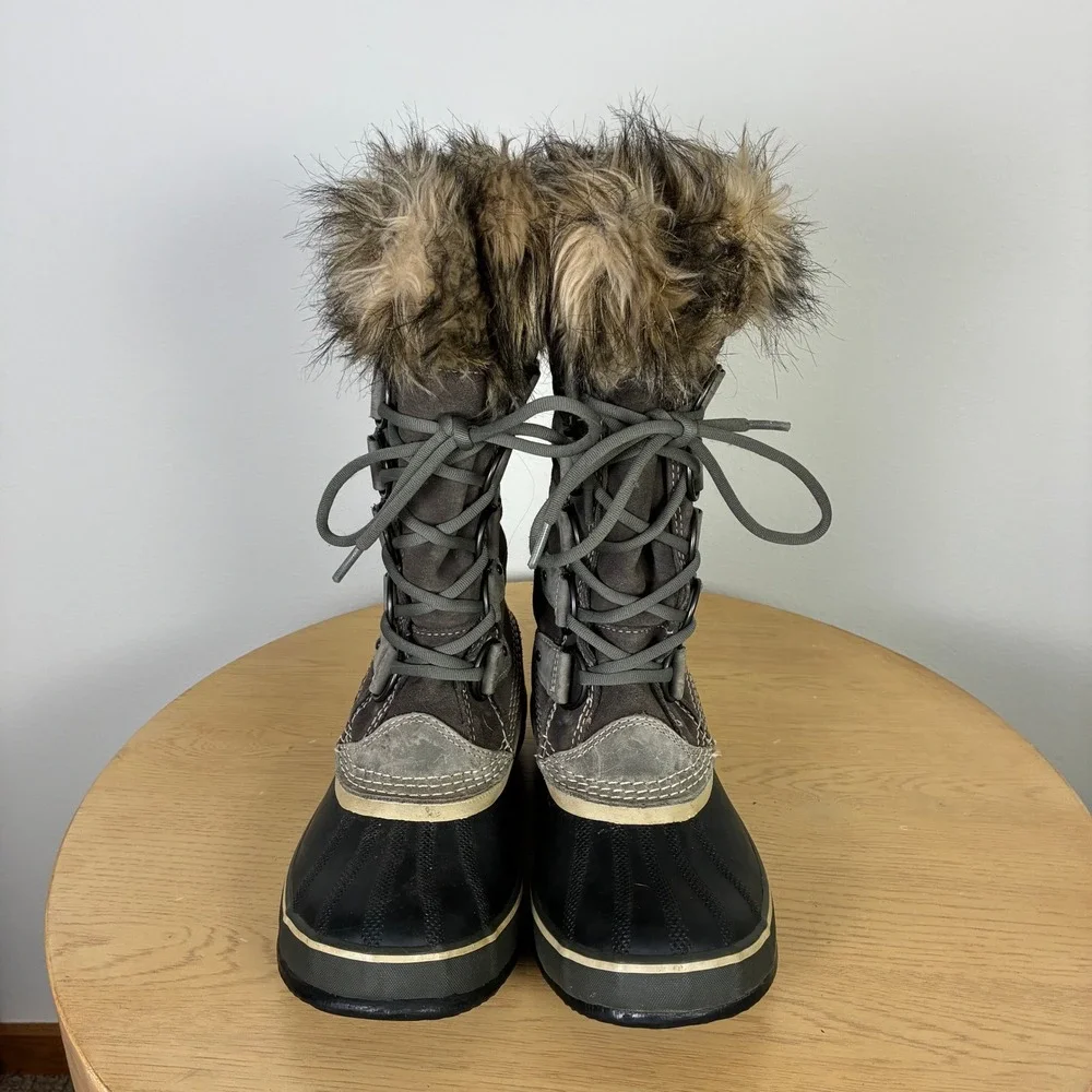 Sorel Joan of Arctic Waterproof Winter Boots Women's 8‎ Snow Spring Gorpcore